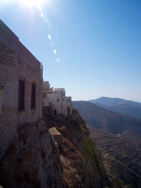 Folegandros cliffs