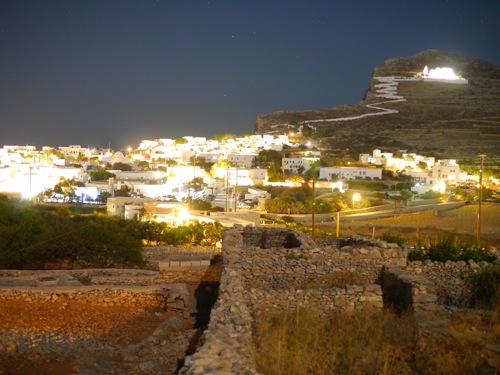 Folegandros night