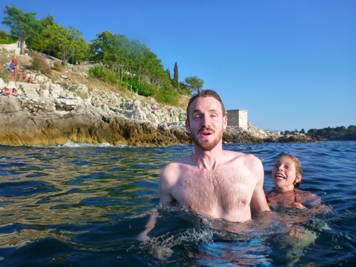 Rovinj Graveyard Beach