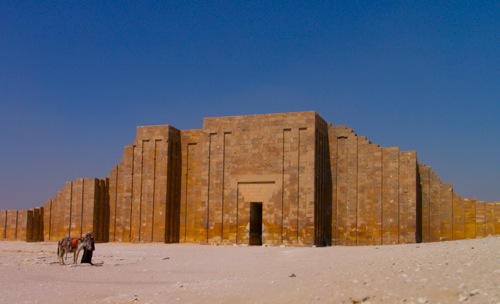 step pyramid entrance