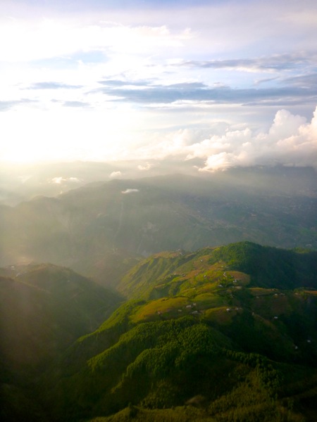 kathmanduFlightGreen